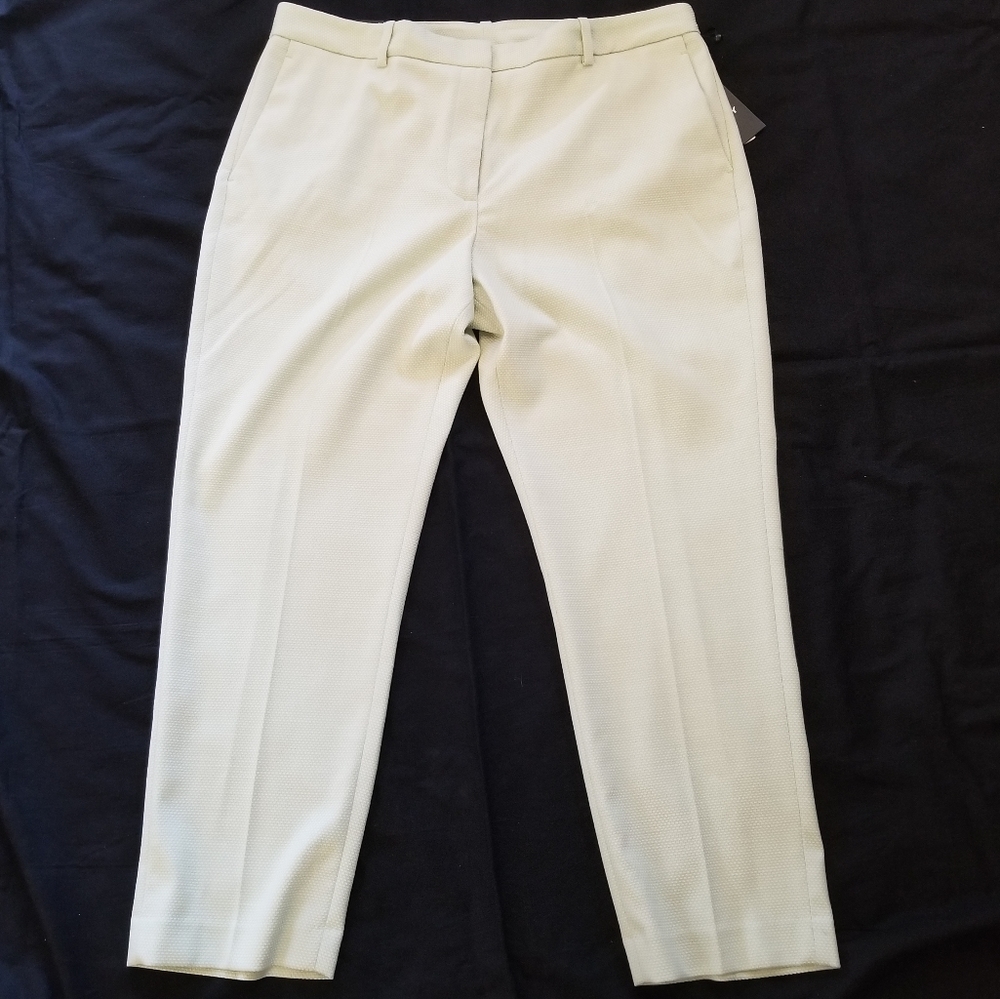 DKNY ESSEX ANKLE PANT (LIGHT GREEN)